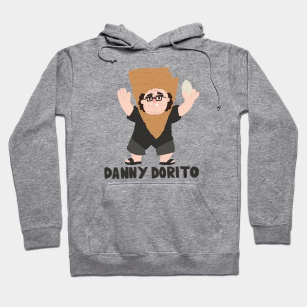 Danny Dorito Hoodie by paigedefeliceart@yahoo.com